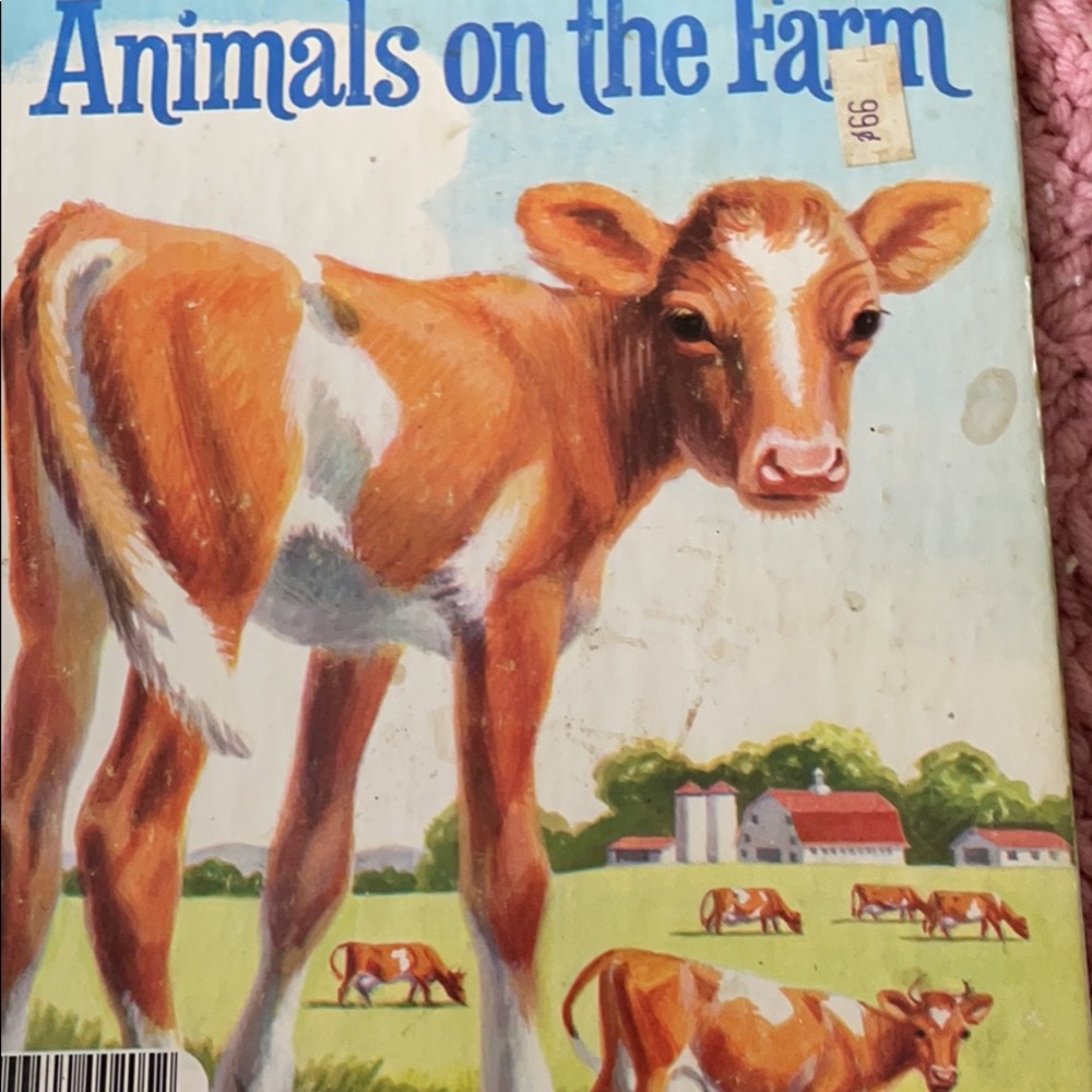 Golden Book vintageAnimals on the Farm